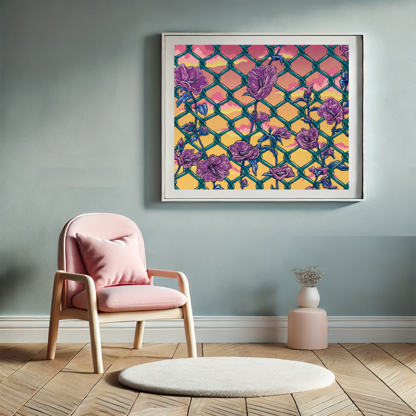 Wallflowers - Limited Edition Print by Jeff Blackburn