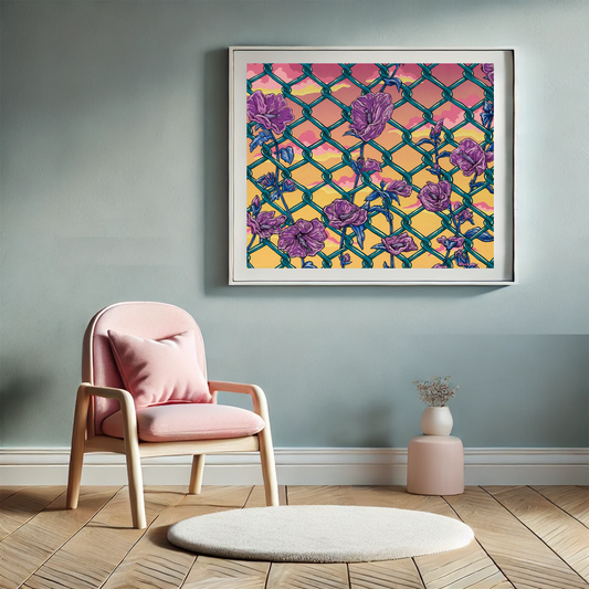 Wallflowers - Limited Edition Print by Jeff Blackburn