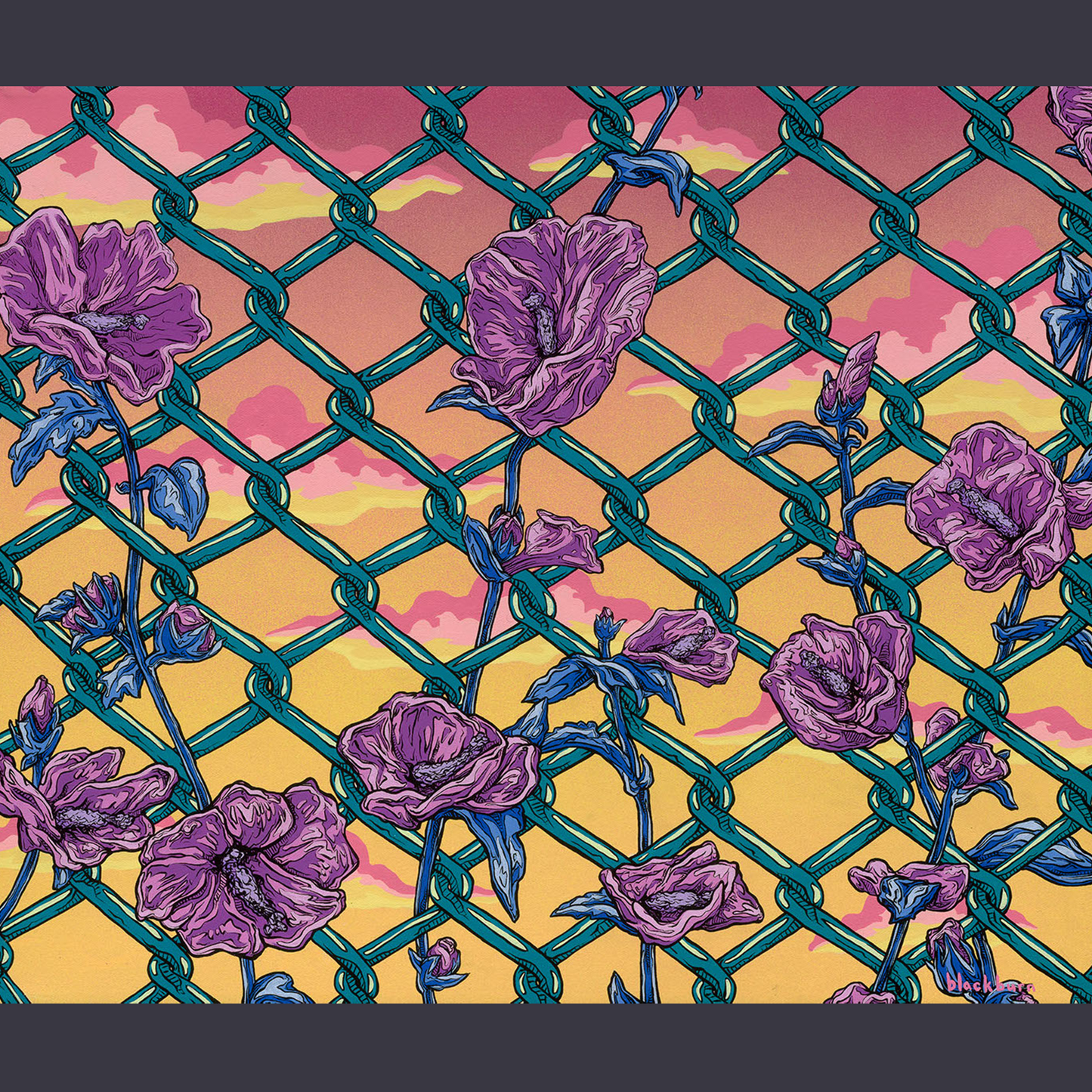 Wallflowers - Limited Edition Print by Jeff Blackburn