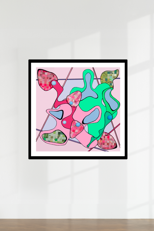 Moment Present - Signed print by Vincent Bolduc