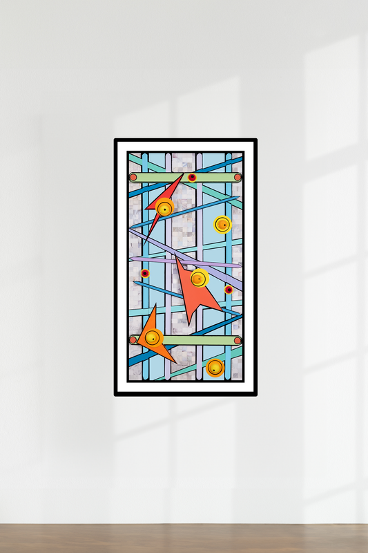 Orbiter Dans L'espace - Signed print by Vincent Bolduc