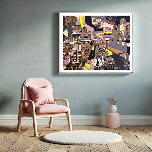 Plums - Signed Print by Joy Zheng